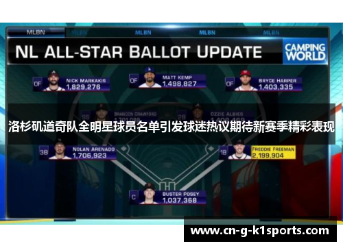 洛杉矶道奇队全明星球员名单引发球迷热议期待新赛季精彩表现
