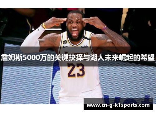 詹姆斯5000万的关键抉择与湖人未来崛起的希望